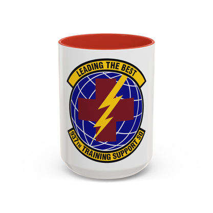 937th Training Support Squadron (U.S. Air Force) Accent Coffee Mug