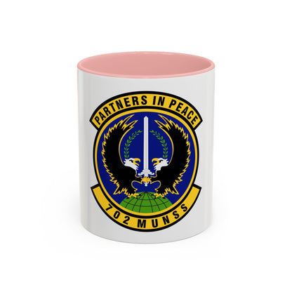 702d Munitions Support Squadron (U.S. Air Force) Accent Coffee Mug