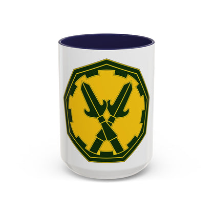 290 Military Police Brigade 3 (U.S. Army) Accent Coffee Mug
