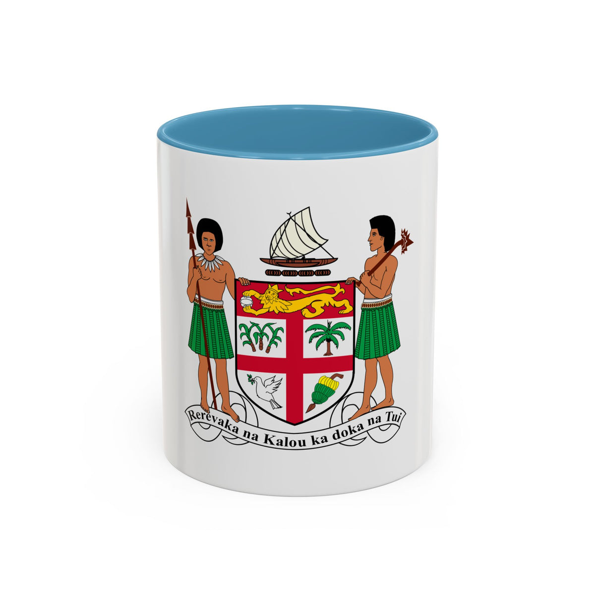 Coat of arms of Fiji - Accent Coffee Mug