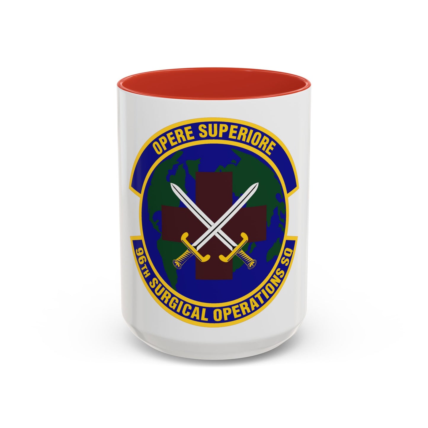96th Surgical Operations Squadron (U.S. Air Force) Accent Coffee Mug