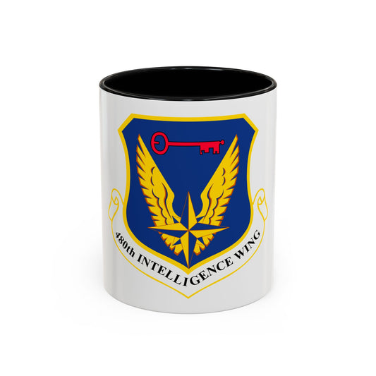 480th Intelligence Wing (U.S. Air Force) Accent Coffee Mug