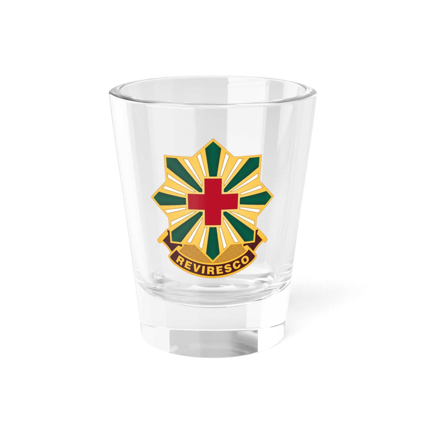 528th Hospital Center (U.S. Army) Shot Glass 1.5oz