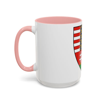 Coat of arms of Louis I of Hungary (1370) - Accent Coffee Mug