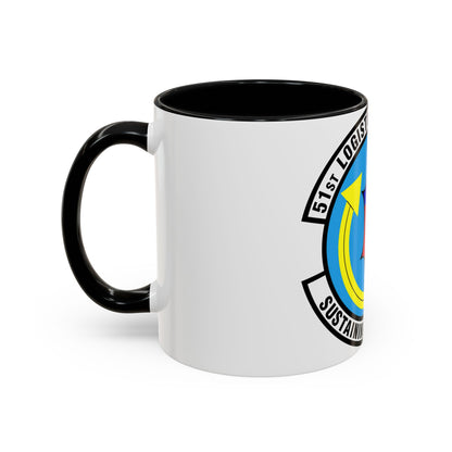 51st Logistics Support Squadron (U.S. Air Force) Accent Coffee Mug