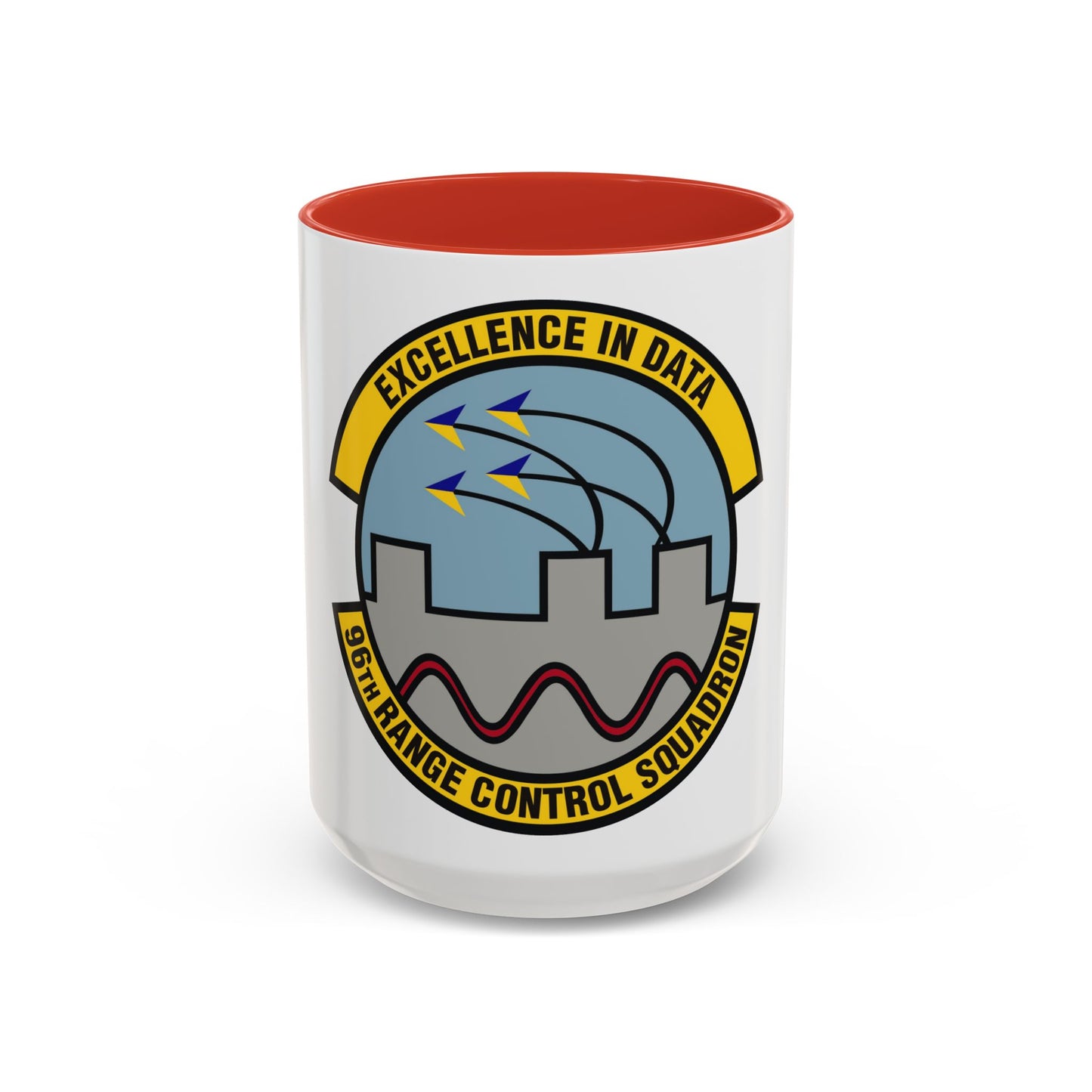 96th Range Control Squadron (U.S. Air Force) Accent Coffee Mug