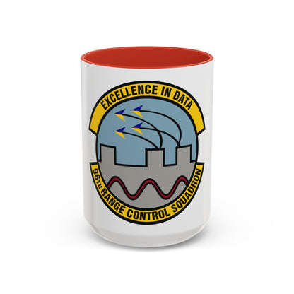 96th Range Control Squadron (U.S. Air Force) Accent Coffee Mug