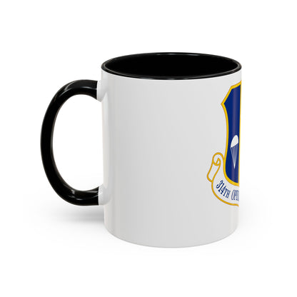 314 Operations Group AETC (U.S. Air Force) Accent Coffee Mug
