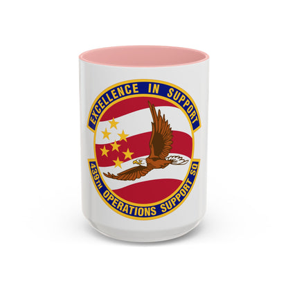 439th Operations Support Squadron (U.S. Air Force) Accent Coffee Mug