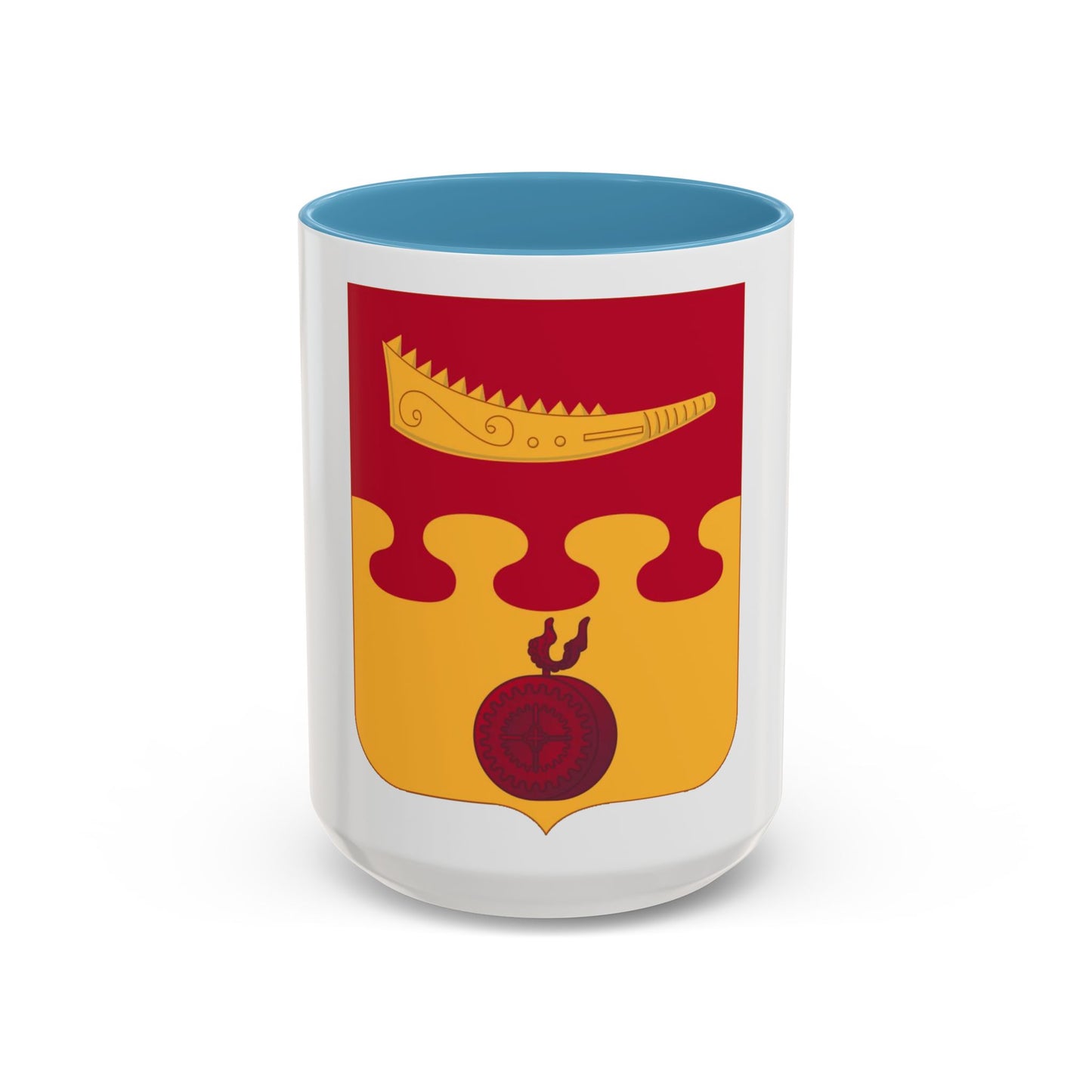 675th Airborne Field Artillery Battalion v2 (U.S. Army) Accent Coffee Mug