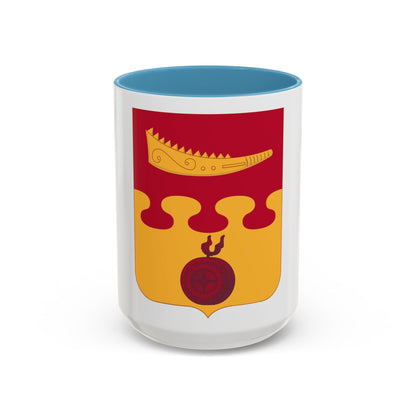675th Airborne Field Artillery Battalion v2 (U.S. Army) Accent Coffee Mug