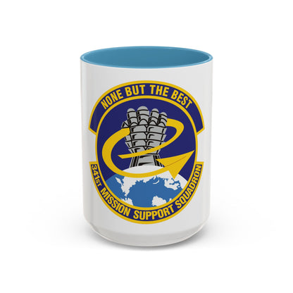 341st Mission Support Squadron (U.S. Air Force) Accent Coffee Mug