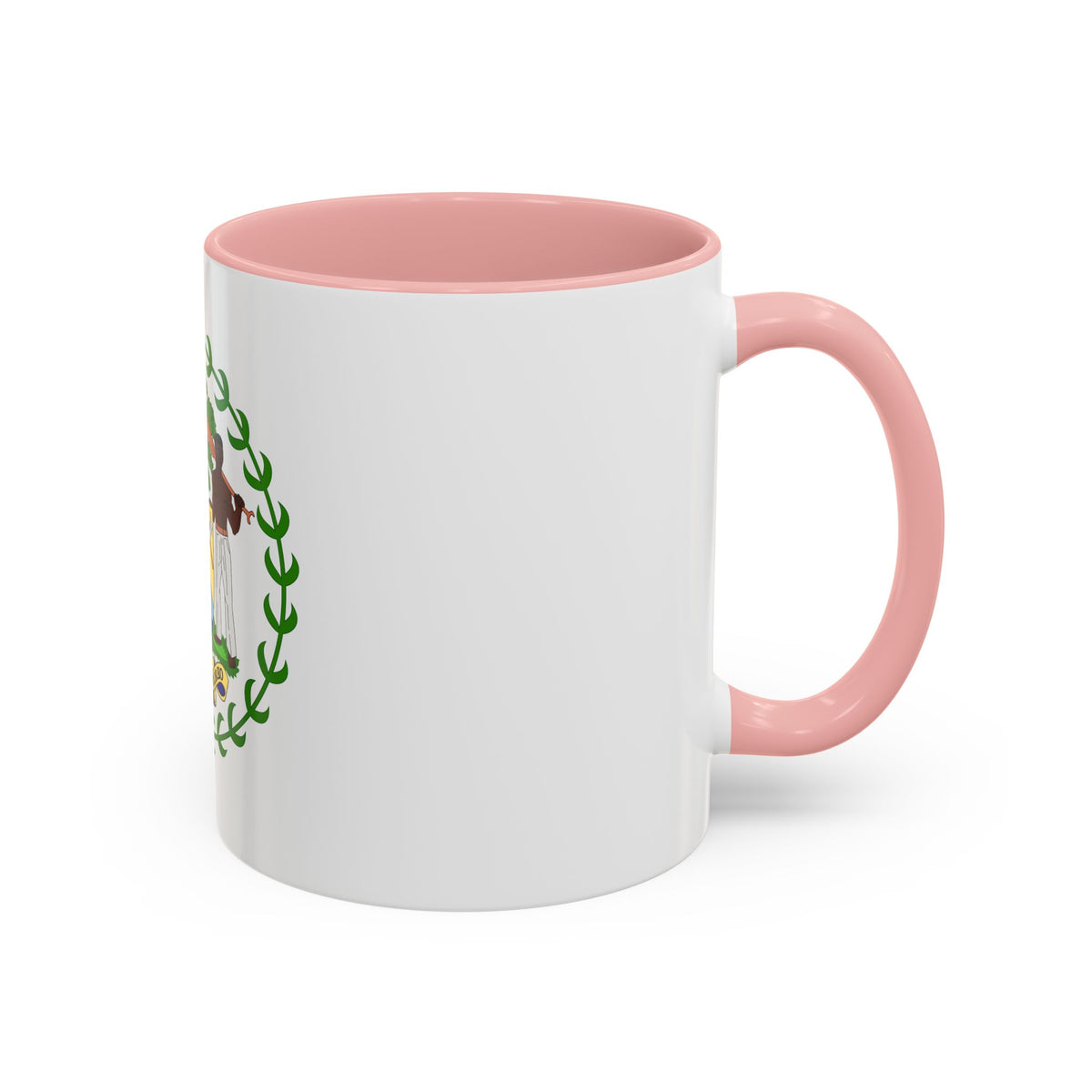 Coat of arms of Belize - Accent Coffee Mug
