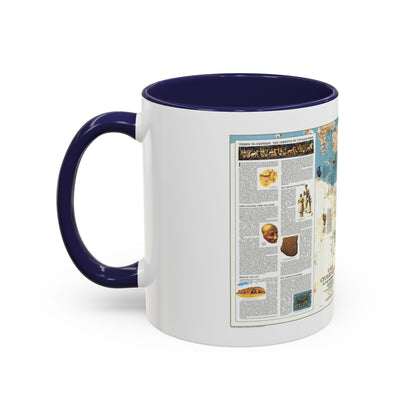 Middle East - Early Civilizations (1978) (Map) Accent Coffee Mug
