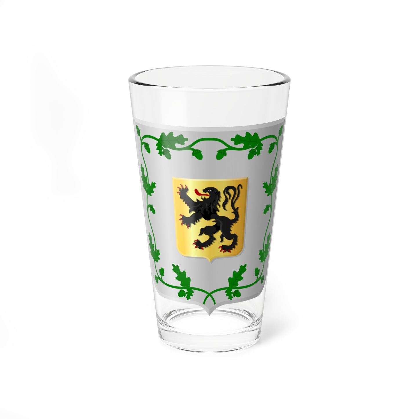 Eeklo wapen (Belgium) (Coat of Arms) Pint Glass 16oz