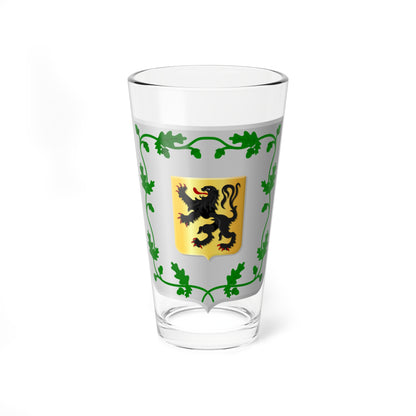 Eeklo wapen (Belgium) (Coat of Arms) Pint Glass 16oz