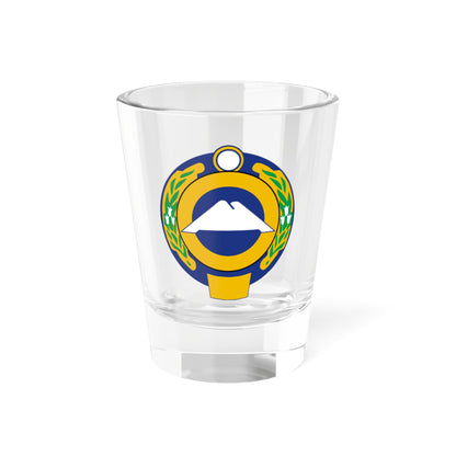 Coat of Arms of Karachay-Cherkessia (Russia) (Coat of Arms) Shot Glass 1.5oz
