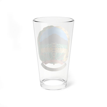 Emblem of Banyumas Regency (Indonesia) (Coat of Arms) Pint Glass 16oz