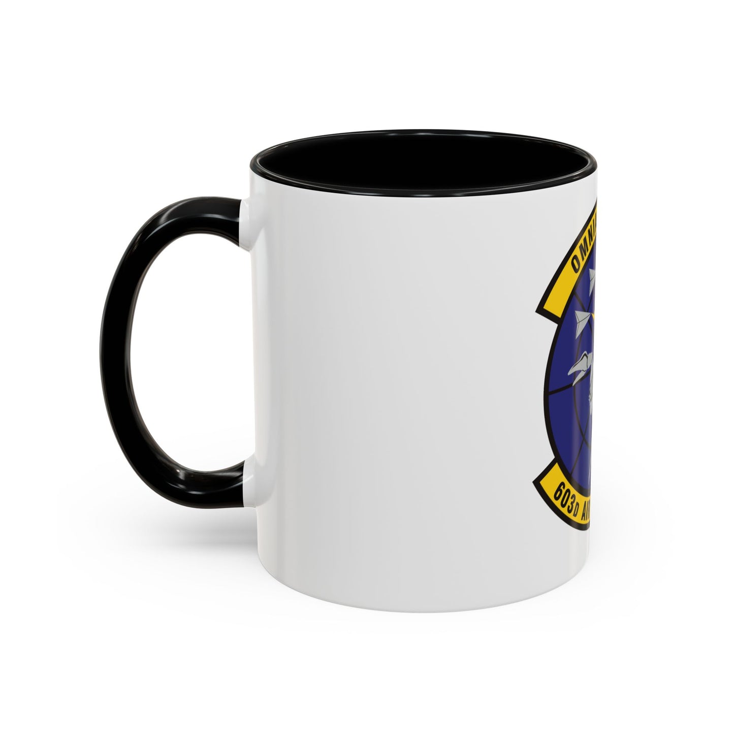 603d Air Control Squadron (U.S. Air Force) Accent Coffee Mug
