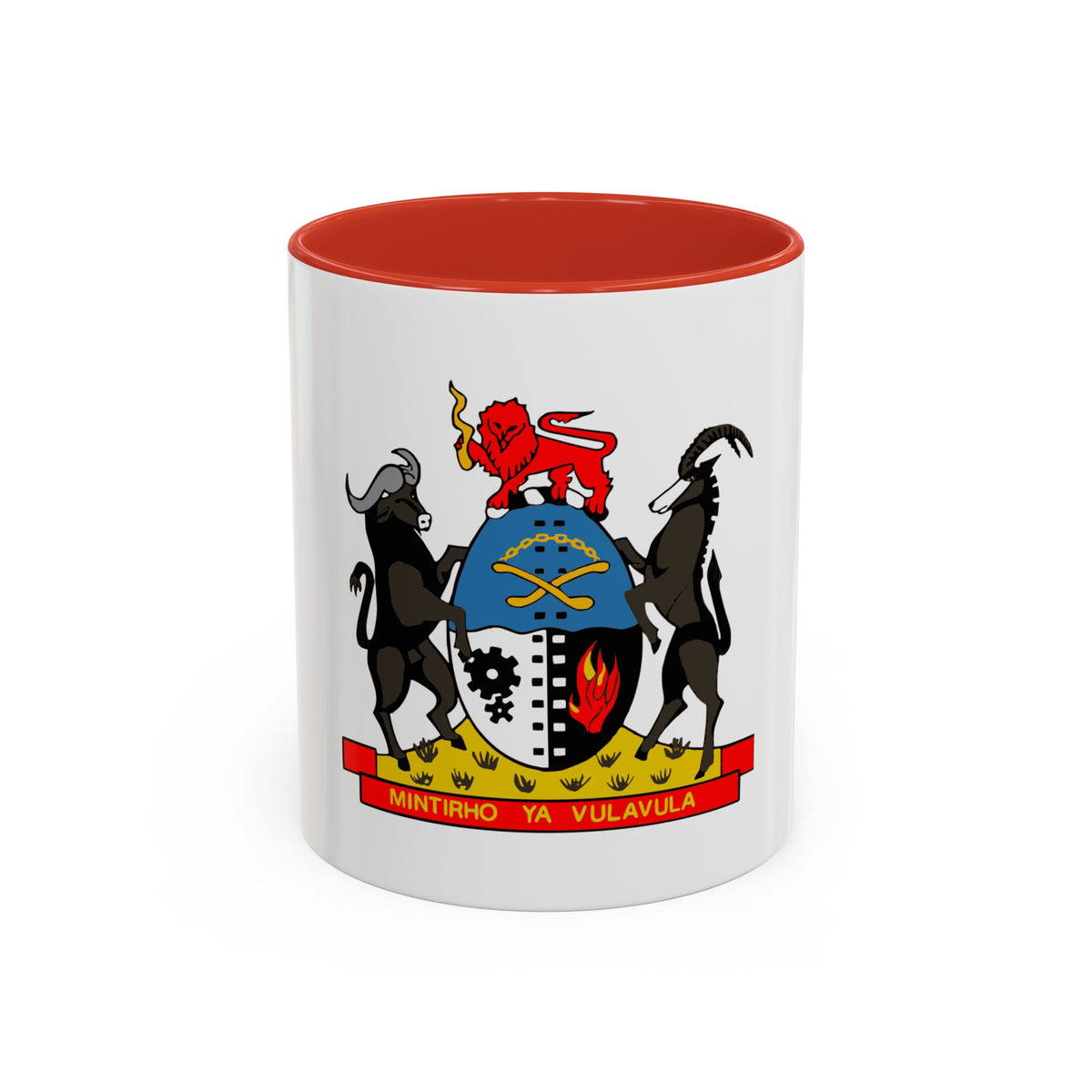 Coat of arms of Gazankulu - Accent Coffee Mug