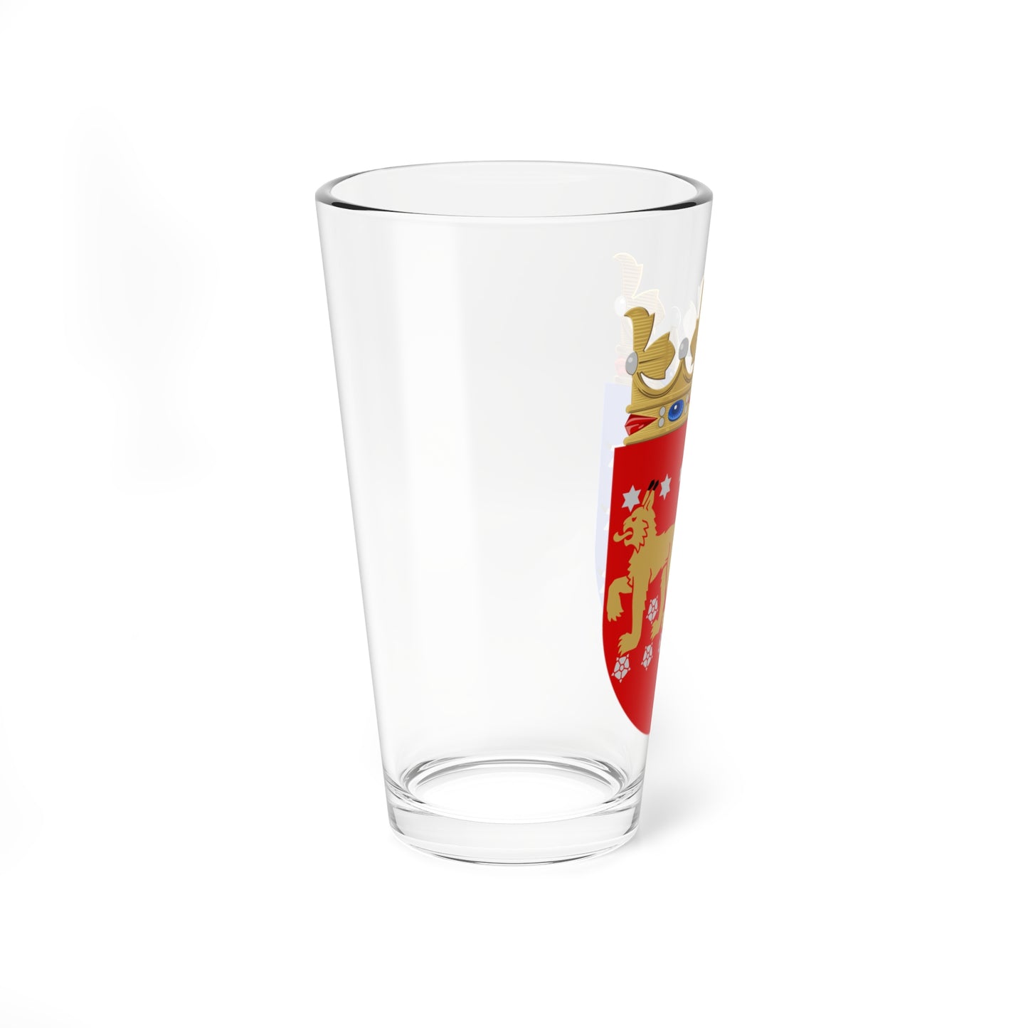 Vaasan lääni.vaakuna.old (Finland) (Coat of Arms) Pint Glass 16oz