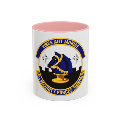 66th Security Forces Squadron (U.S. Air Force) Accent Coffee Mug