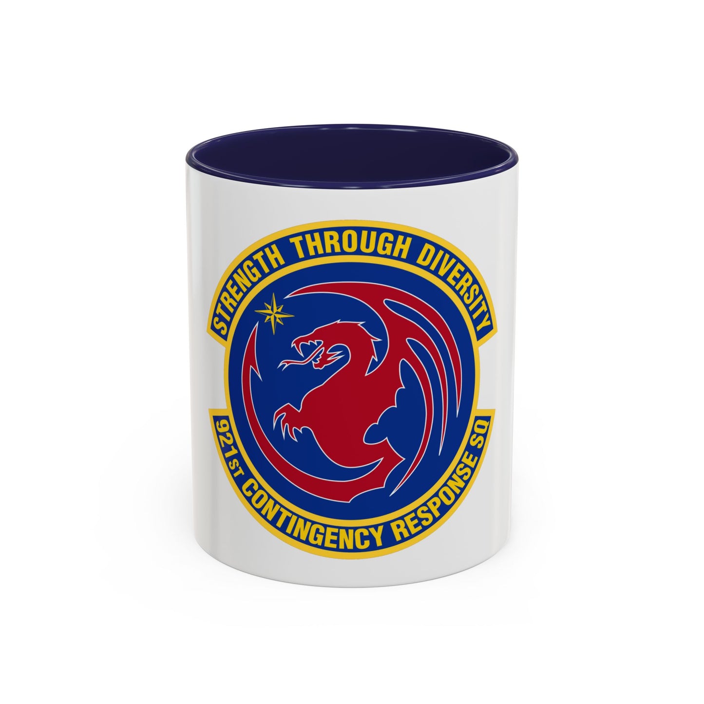 921 Contingency Response Sq AMC (U.S. Air Force) Accent Coffee Mug