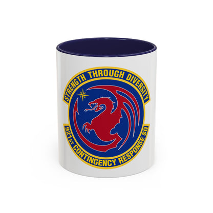 921 Contingency Response Sq AMC (U.S. Air Force) Accent Coffee Mug