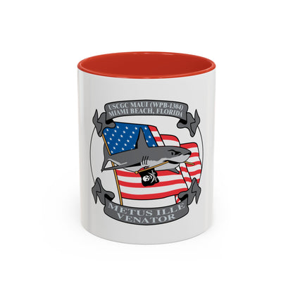 USCGC Maui WPB 1304 (U.S. Coast Guard) Accent Coffee Mug