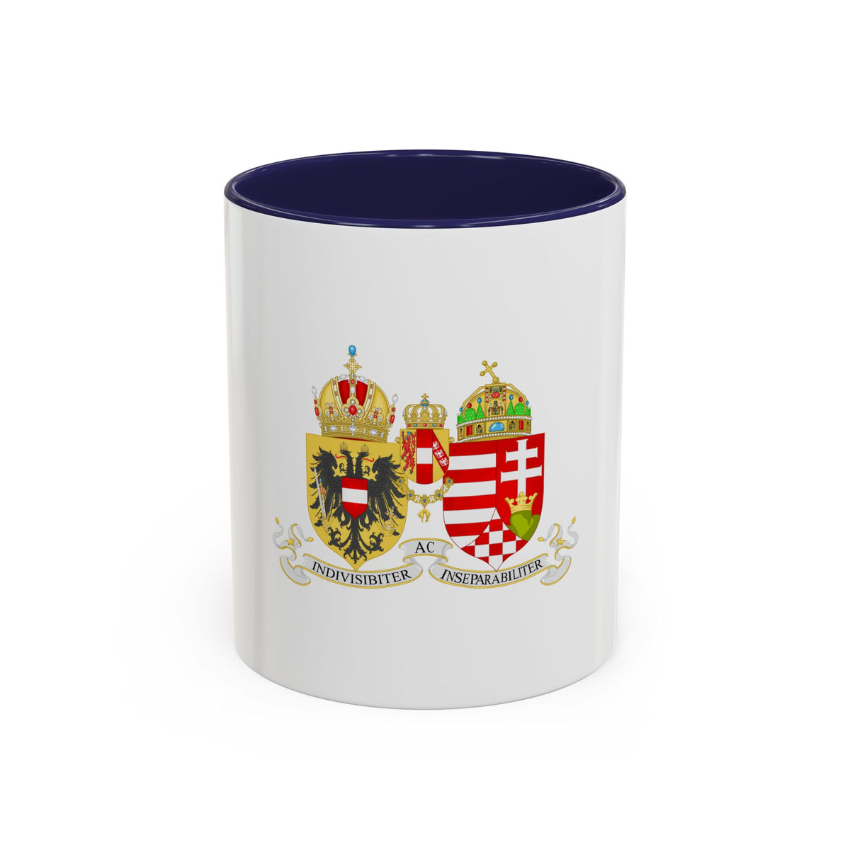 Lesser Coat of arms of Austria-Hungary - Accent Coffee Mug