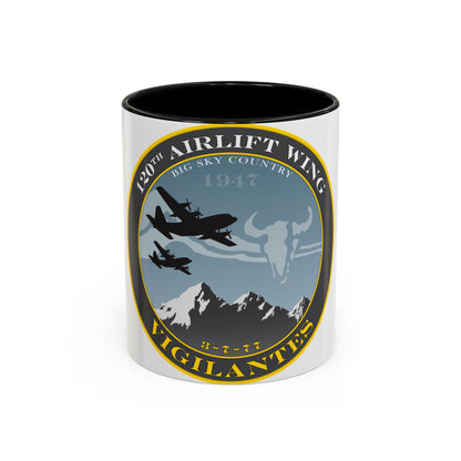 120th Airlift Wing (U.S. Air Force) Accent Coffee Mug