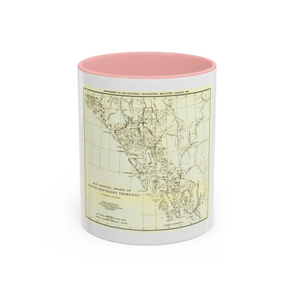 USA - Alaska (1903) (Map) Accent Coffee Mug