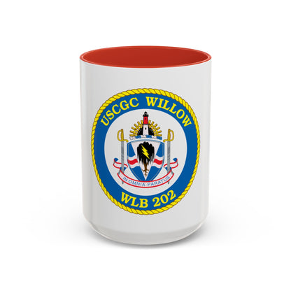 USCGC Willow WLB 202 (U.S. Coast Guard) Accent Coffee Mug