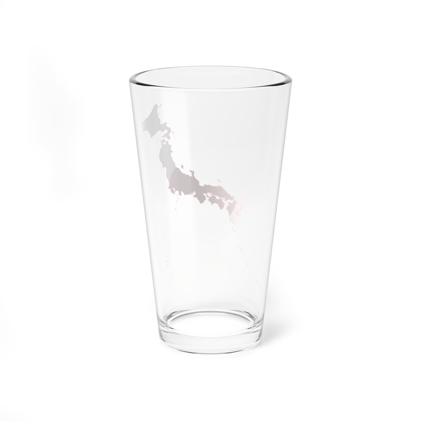 Flag-map of Japan (Japan) Pint Glass 16oz
