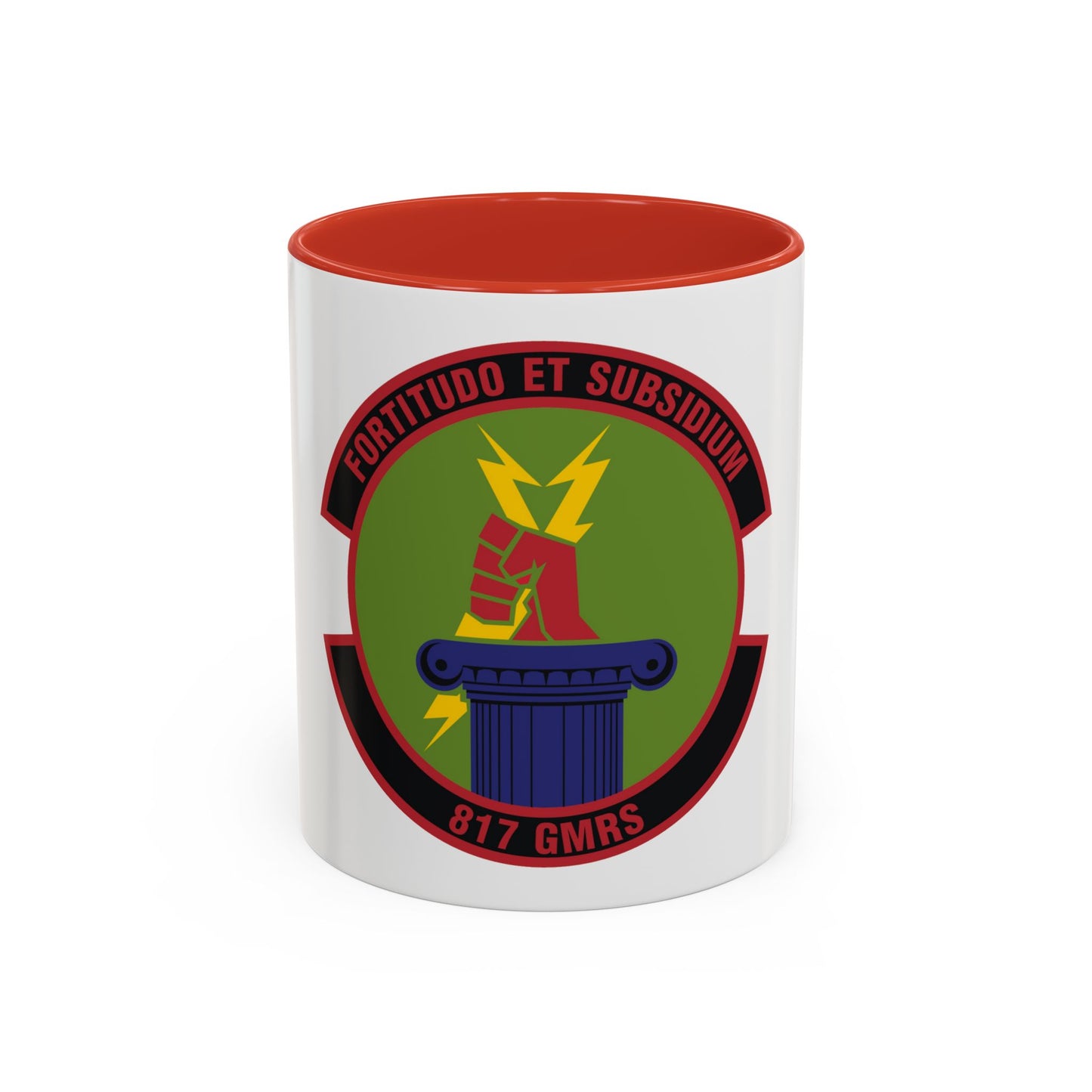 817th Global Mobility Readiness Squadron (U.S. Air Force) Accent Coffee Mug