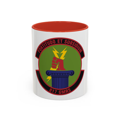 817th Global Mobility Readiness Squadron (U.S. Air Force) Accent Coffee Mug