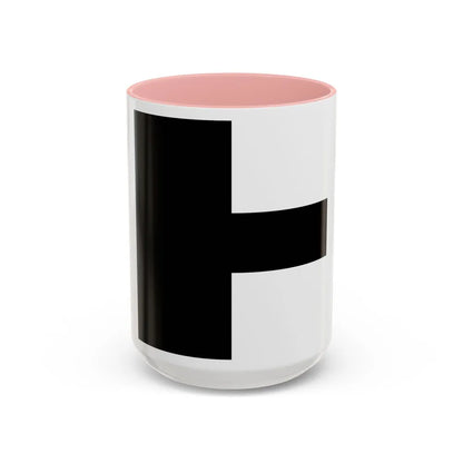 Flag of Aarwangen Switzerland - Accent Coffee Mug-15oz-Pink-Go Mug Yourself