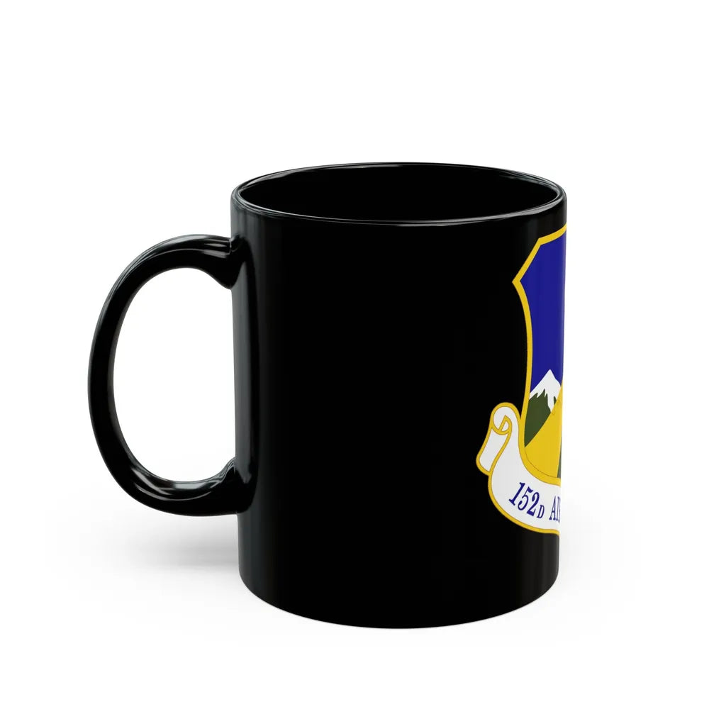 152d Airlift Wing (U.S. Air Force) Black Coffee Mug-Go Mug Yourself