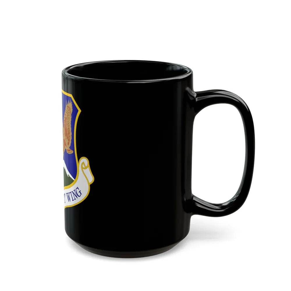 152d Airlift Wing (U.S. Air Force) Black Coffee Mug-Go Mug Yourself