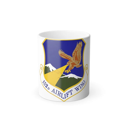 152d Airlift Wing (U.S. Air Force) Color Changing Coffee Mug-11oz-Go Mug Yourself