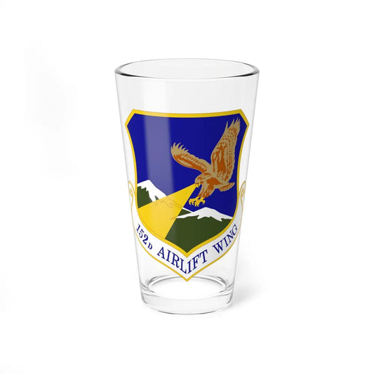 152d Airlift Wing (U.S. Air Force) Pint Glass 16oz-16oz-Go Mug Yourself