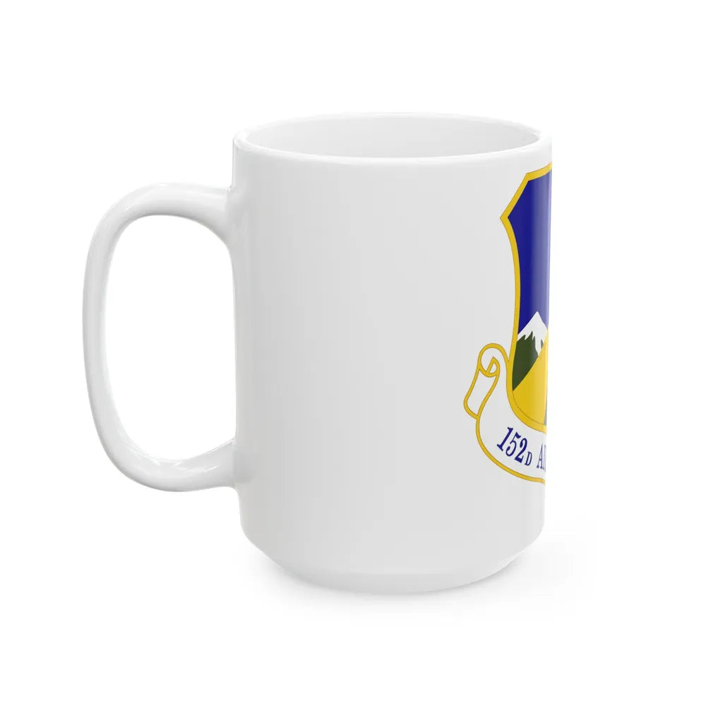 152d Airlift Wing (U.S. Air Force) White Coffee Mug-Go Mug Yourself