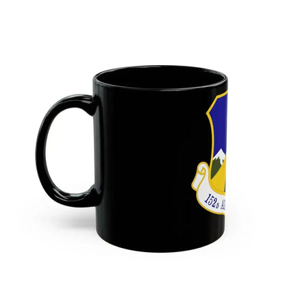 152d Airlift Wing (U.S. Air Force) Black Coffee Mug - Go Mug Yourself