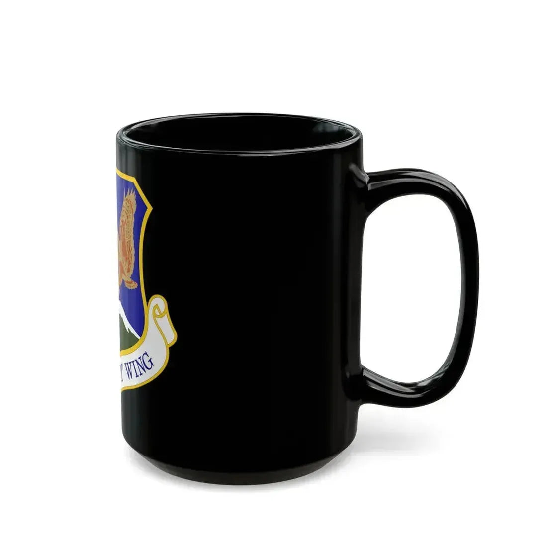 152d Airlift Wing (U.S. Air Force) Black Coffee Mug - Go Mug Yourself