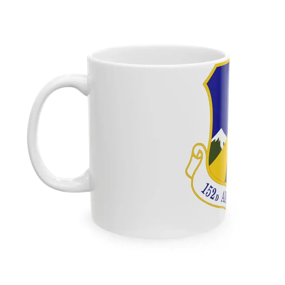 152d Airlift Wing (U.S. Air Force) White Coffee Mug - Go Mug Yourself