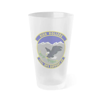 152d Operations Support Squadron (U.S. Air Force) Frosted Pint Glass 16oz 16oz Frosted - Go Mug Yourself