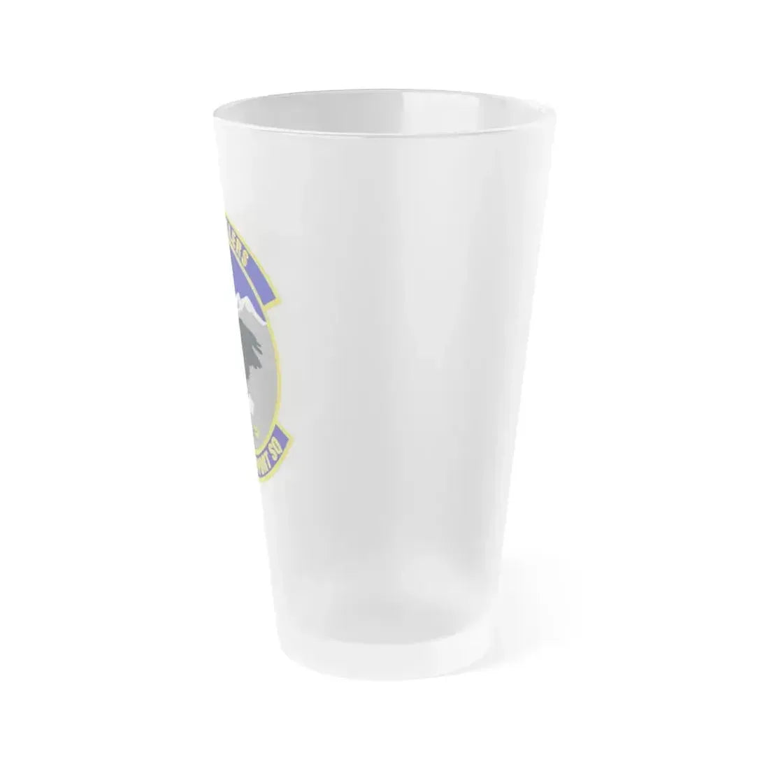 152d Operations Support Squadron (U.S. Air Force) Frosted Pint Glass 16oz - Go Mug Yourself