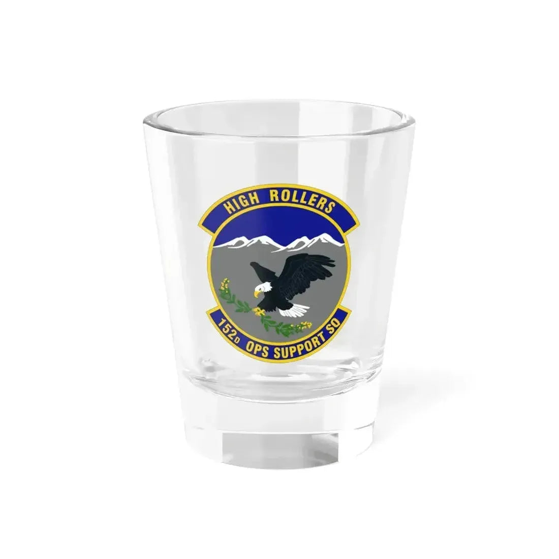152d Operations Support Squadron (U.S. Air Force) Shot Glass 1.5oz 1.5oz - Go Mug Yourself
