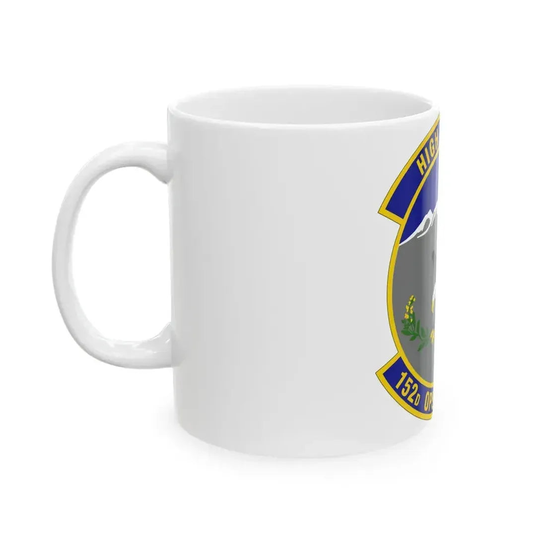 152d Operations Support Squadron (U.S. Air Force) White Coffee Mug - Go Mug Yourself
