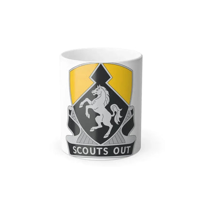 153 Cavalry Regiment (U.S. Army) Color Changing Coffee Mug 11oz - Go Mug Yourself